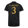 Virallinen Fanipaita Real Madrid E. Militao 3 Kolmas Pelipaita 2023-24 - Miesten